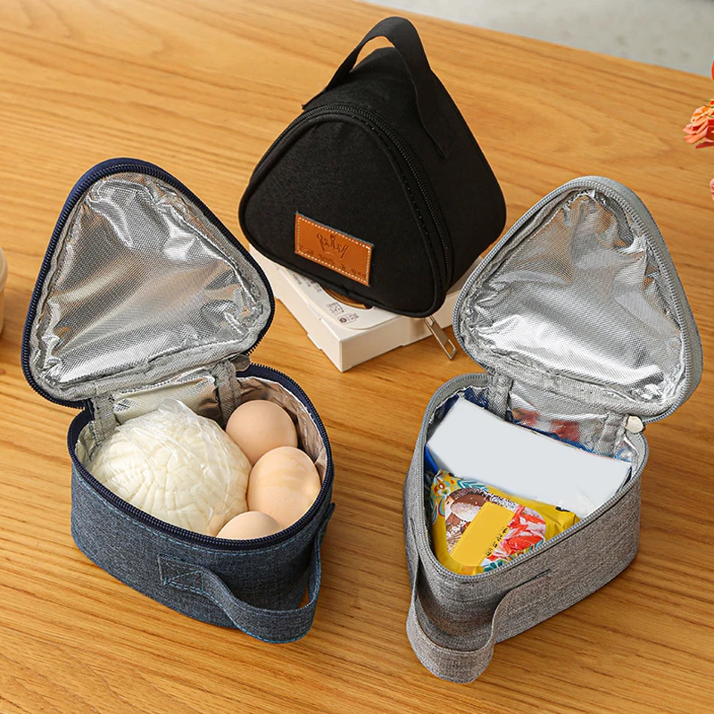 Thermoplastic Pellet - Yeni Üçgen Termal Öğle Yemeği Çantası