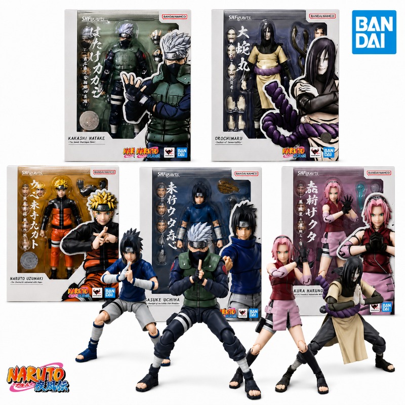 Bandai Tamashii Nations S.H.Figuarts - Bandai Orijinal SHF Naruto Uzumaki Sasuke