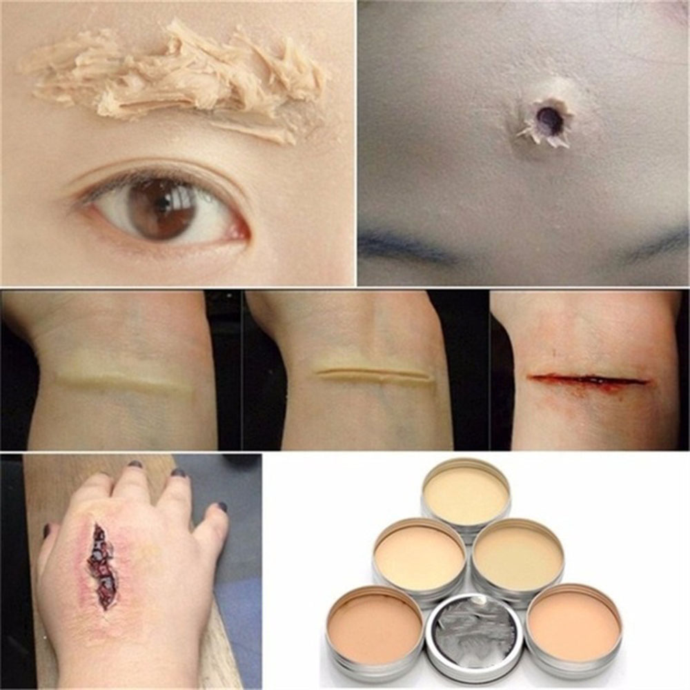 30g yüz vücut sahte yara izi b - Cosplay Prop Paint incelemesi ve fiyatı