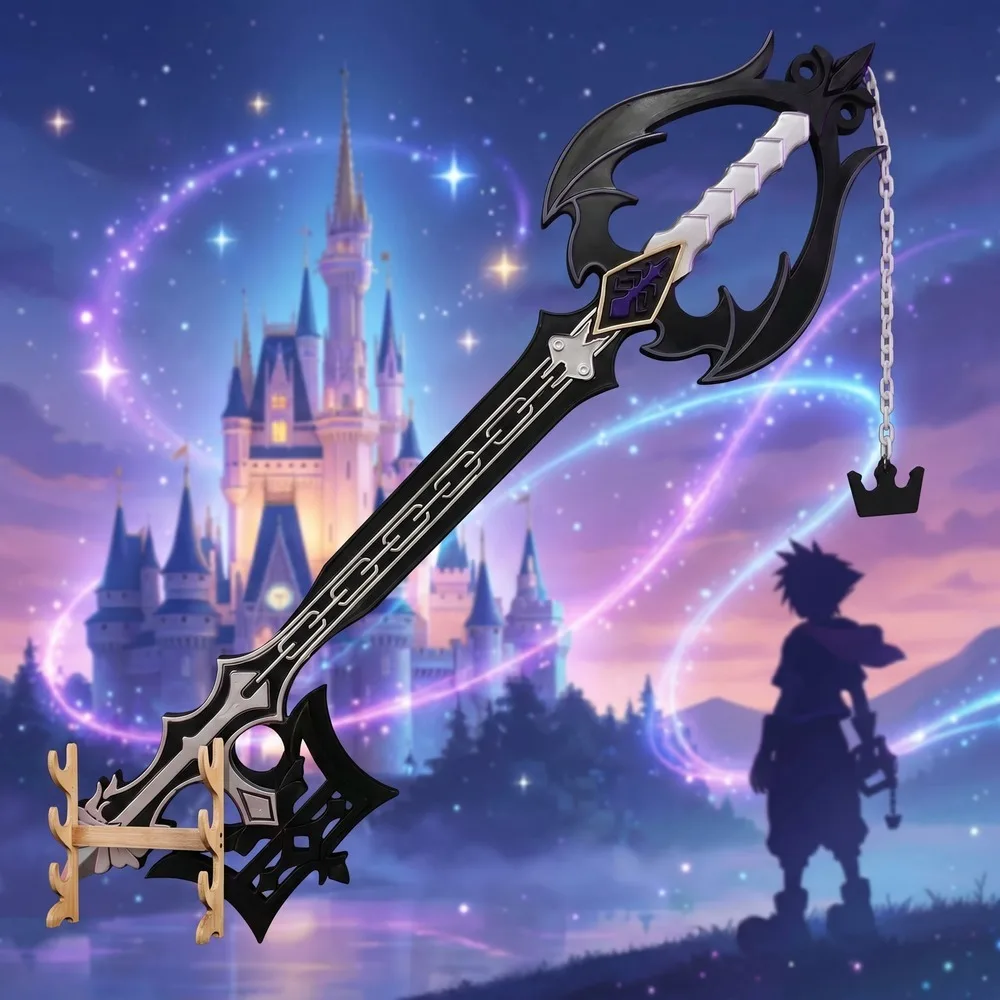 Kingdom Hearts 42in 108cm Siya - Keyblade Cosplay Prop incelemesi ve fiyatı
