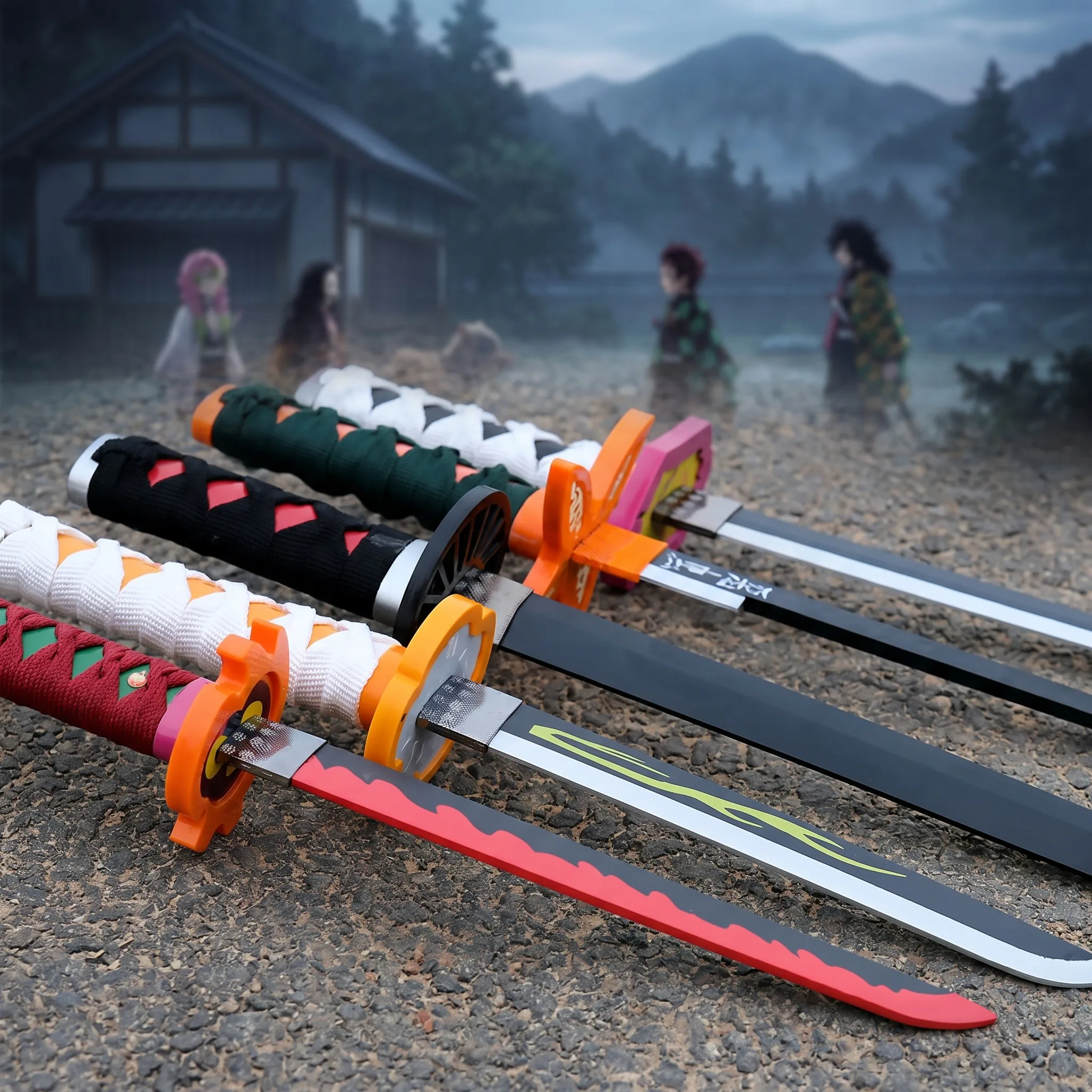 72 104cm Demon Slayer Katana T - Cosplay Prop Katana incelemesi ve fiyatı