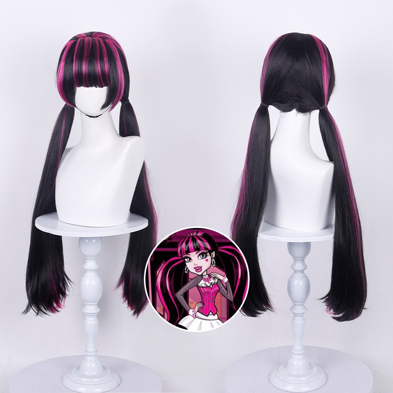 Anime Draculaura Cosplay Peruk - Wig Fiber Net incelemesi ve fiyatı